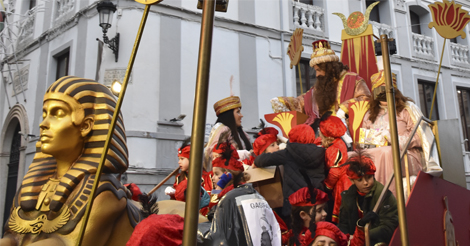 La Cabalgata de Reyes adelanta su salida ante previsión de lluvia en la tarde del 5 de enero