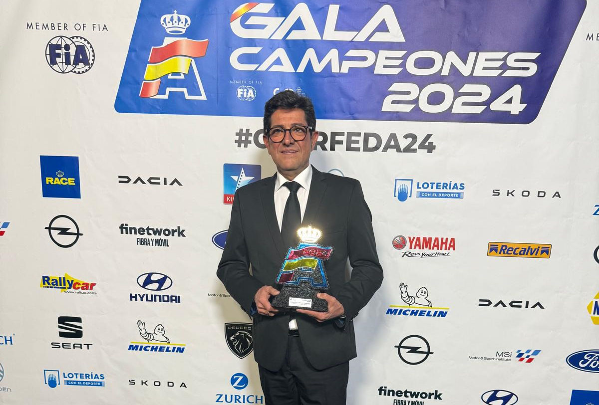 Francisco Jiménez asiste a la gala como Campeón de España de Montaña