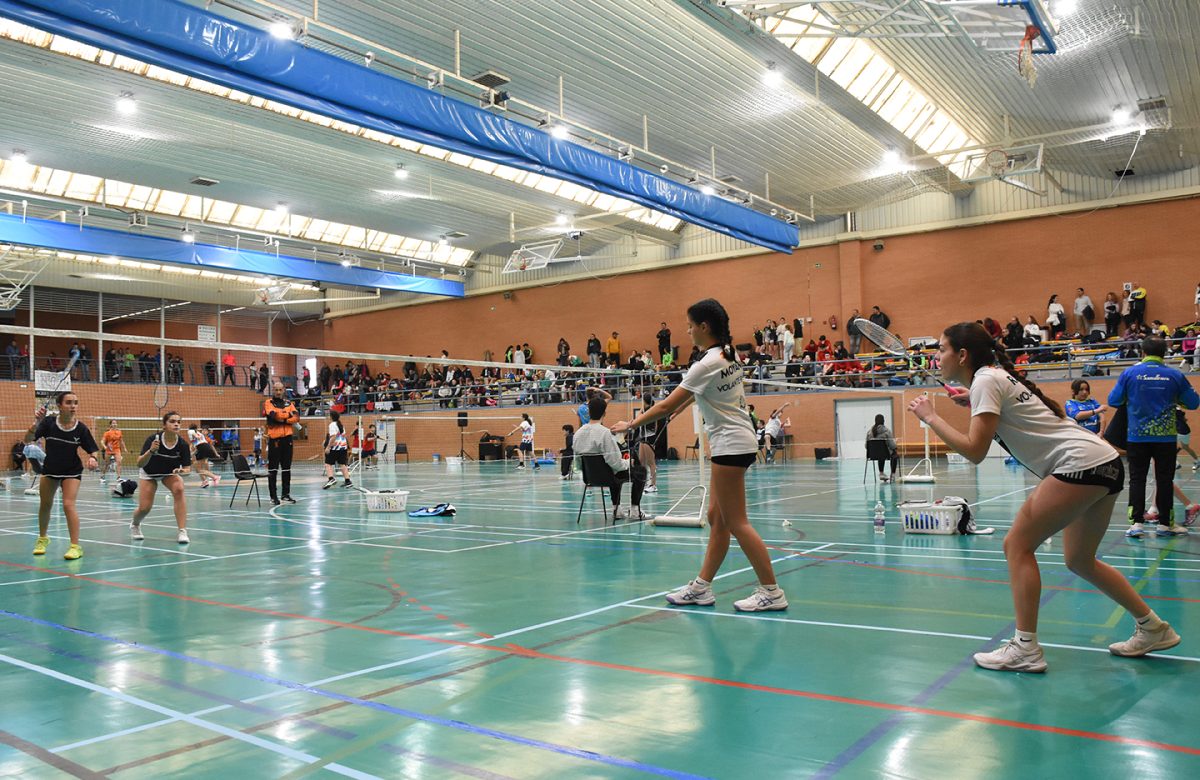 Rute acoge uno de los territoriales de bádminton con más alta participación