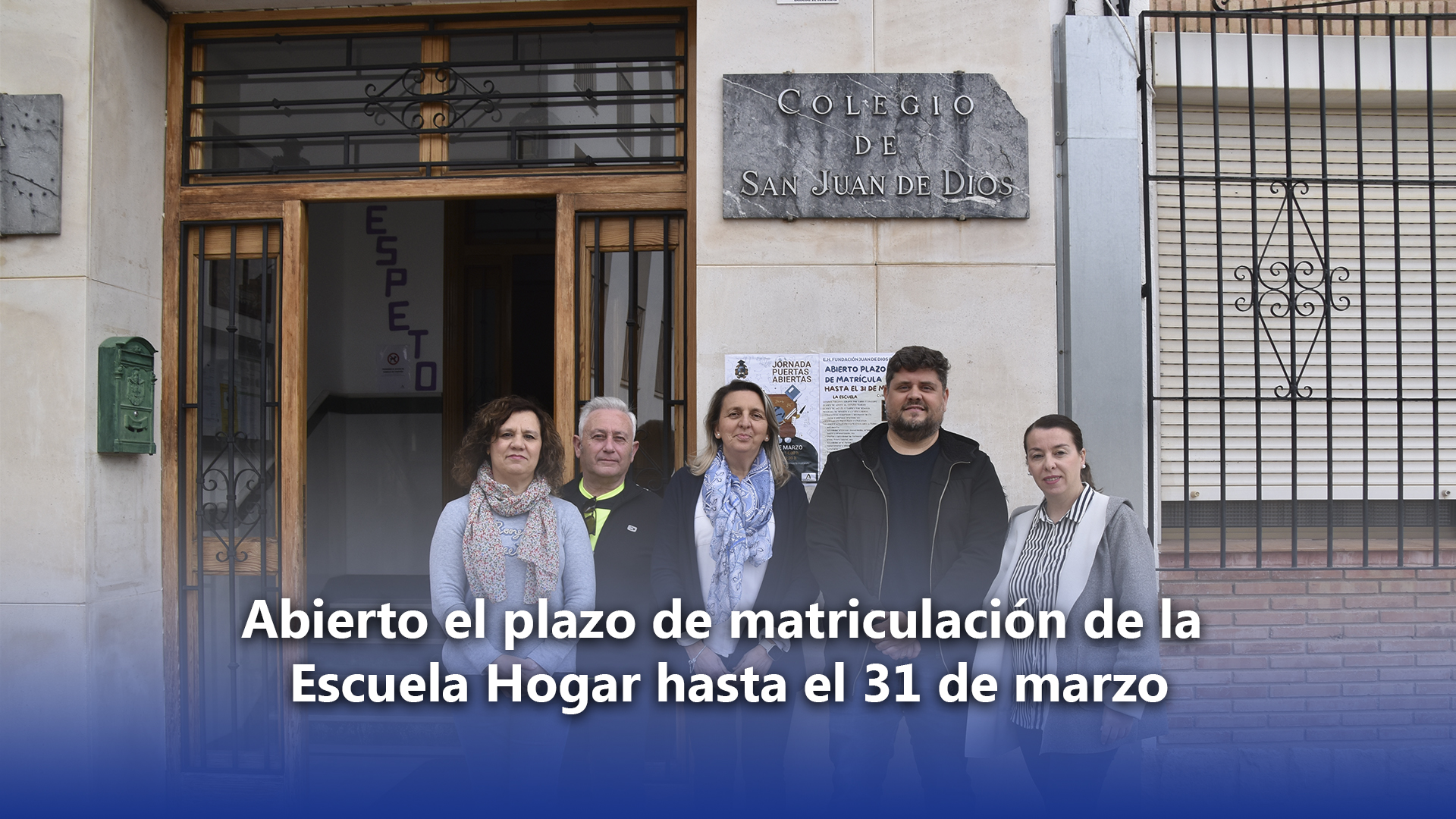 La Escuela Hogar de la Fundación Juan de Dios Giménez ha abierto el plazo para poder solicitar una beca de residencia