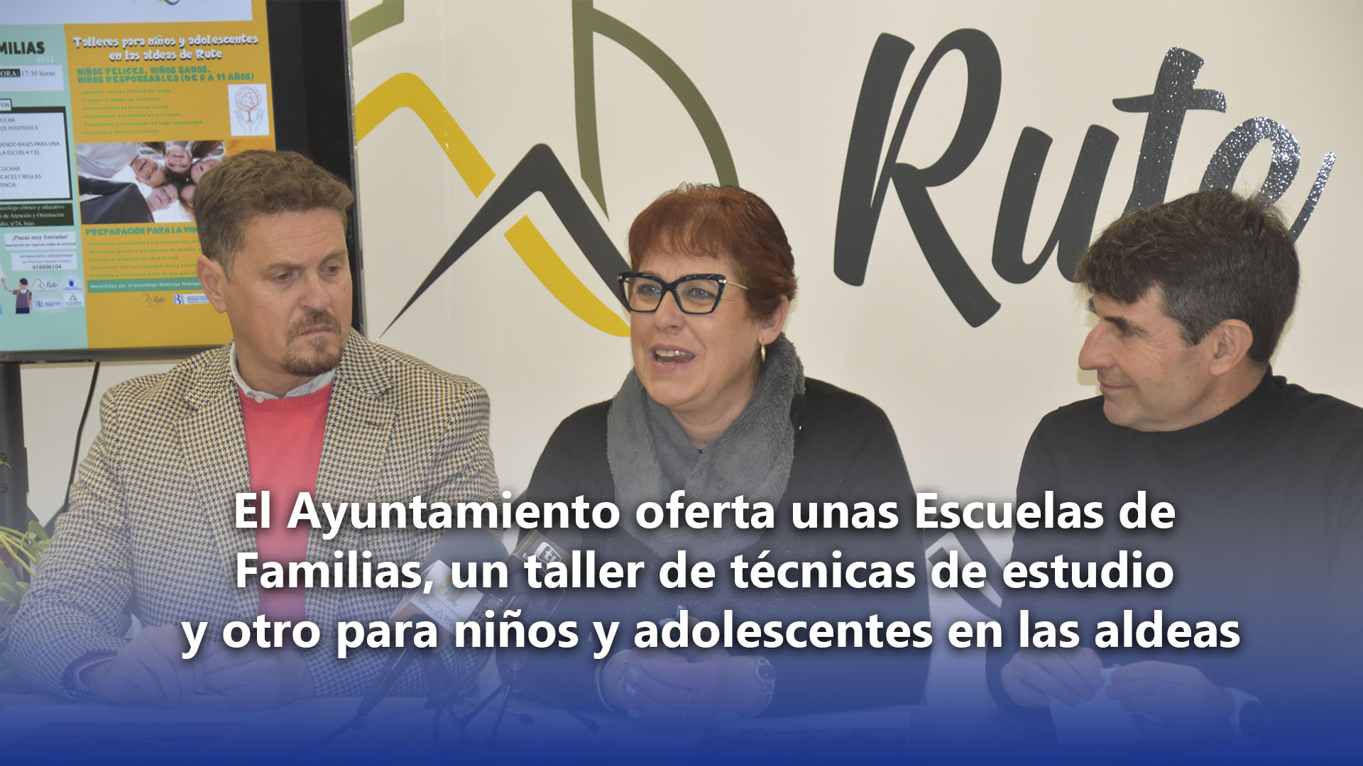 Comienzan las Escuelas de Familias, unos talleres de técnicas de estudio y otros para niños y adolescente en las aldeas