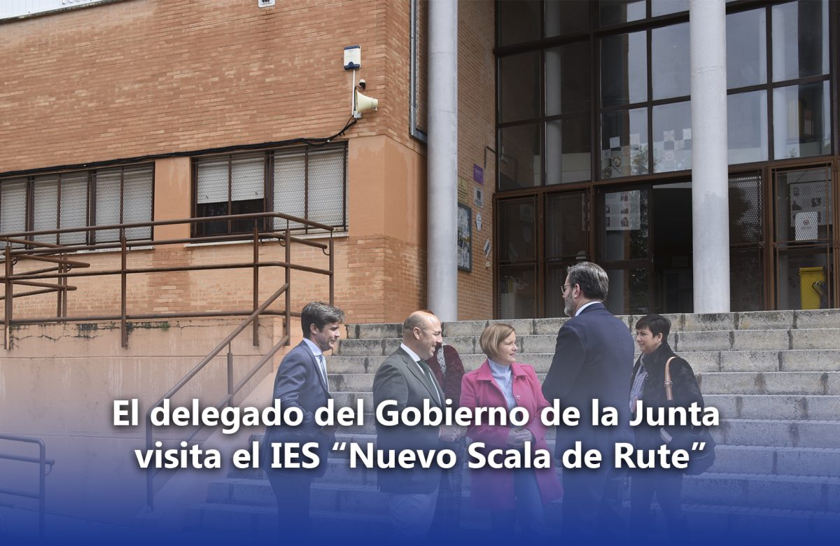 La Junta invierte en el IES Nueva Scala a través del programa “Mejora tu centro”