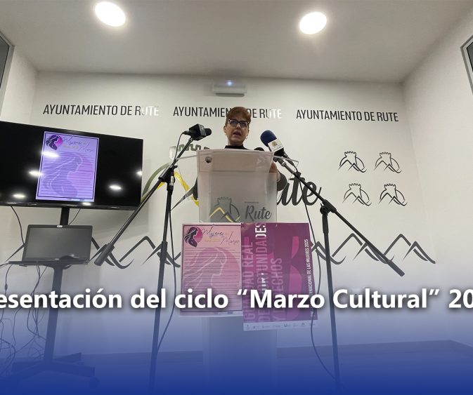 Presentación del ciclo “Marzo Cultural” 2025